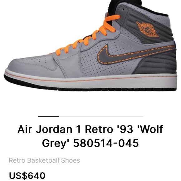 jordan 1s wolf gray - Picture 5 of 5